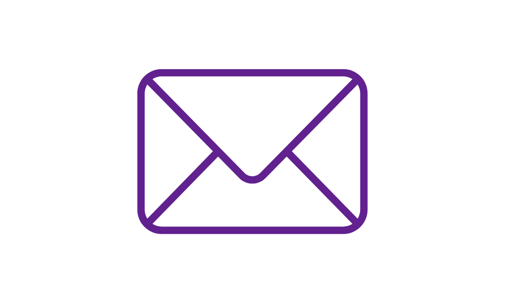 A graphic of an envelope.